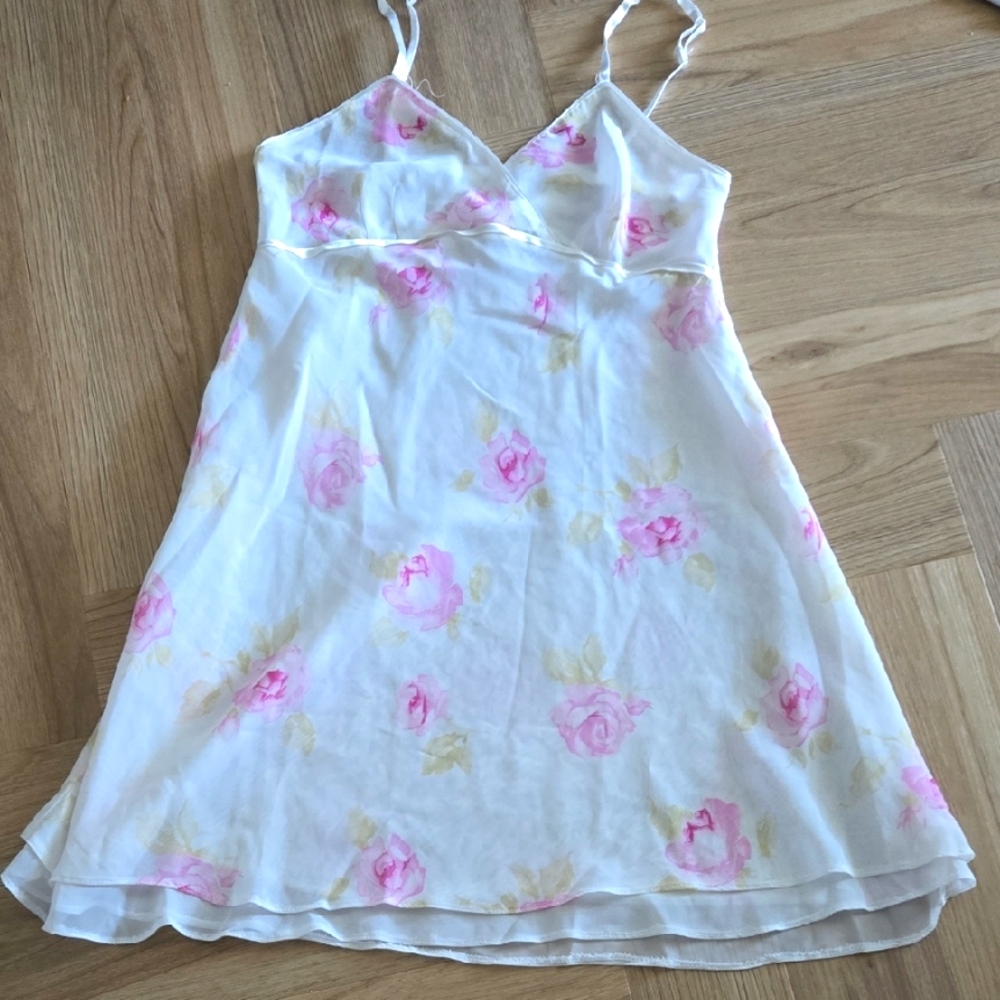 LYRIC Floral Print Women's Nightgown Medium